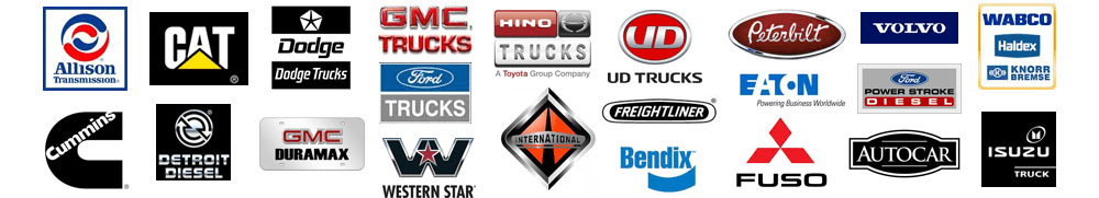 we repair truck bodies for the following brands