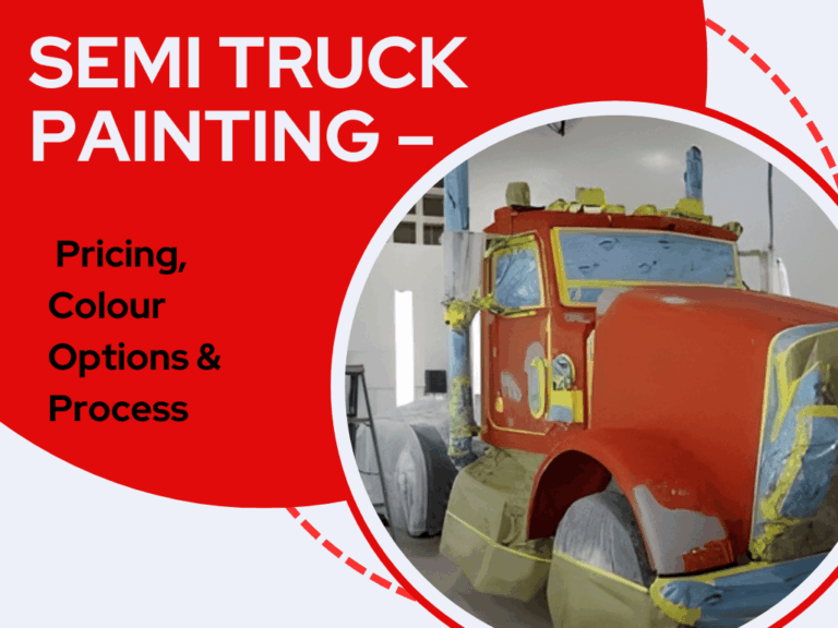 Read more about the article Semi Truck Painting – Pricing, Colour Options & Process