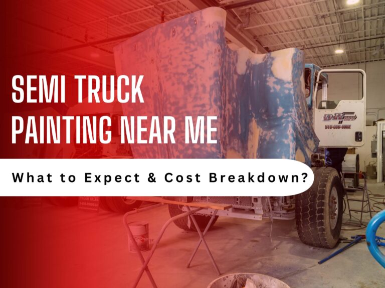 Read more about the article Semi Truck Painting Near Me – What to Expect & Cost Breakdown