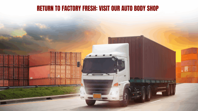 Read more about the article Return to Factory Fresh: Visit Our Auto Body Shop